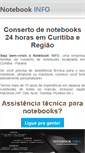 Mobile Screenshot of notebookinfo.com.br